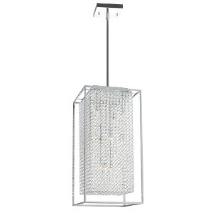 CWI Lighting Cube 11 Light Chandelier With Chrome Finish - 1 of 4