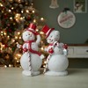 Snowman with Candy Cane Figurines (Set of 2 - 2 of 4