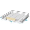 LOVMOR Pull Out Cabinet Organizer with Wooden Handle - 3 of 4