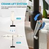 Aoodor 15 ft. Double Sided Patio Umbrella with Base Stand - 4 of 4