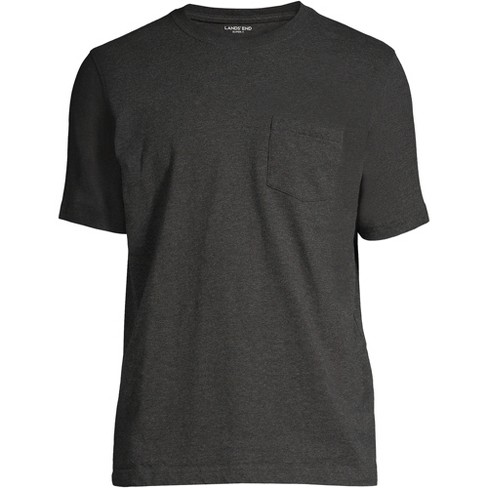 Basic Pocket T-Shirt - Black Heather