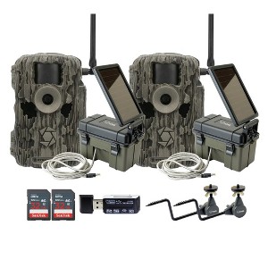 Stealth Cam 36MP Fusion Max Cellular Trail Camera Power Bundle (2 Pack) - 1 of 4