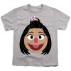 Boys' Short Sleeve Sesame Street Jiyoung Face T-Shirt - 2 of 4