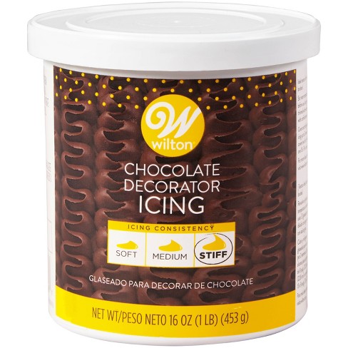 Wilton 16oz Chocolate Decorator Icing Brown Target