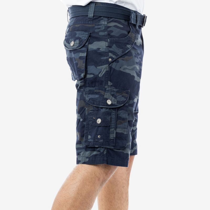 X RAY Men's Big & Tall Classic Fit 12.5" Inseam Knee Length Cargo Shorts, 4 of 5