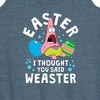 Women's - SpongeBob Squarepants - Easter Weaster Graphic Racerback Tank - 2 of 4
