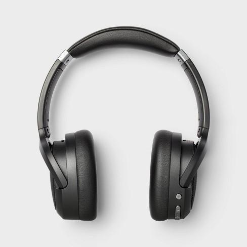 Active Noise Canceling Bluetooth Wireless Over Ear Headphones - heyday™  Black