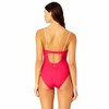 Coppersuit Women's Solid Piped Keyhole One Piece Swimsuit - 2 of 3