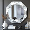 LuxenHome Glass Octagon Frame Accent Wall Mirror Clear - 2 of 4