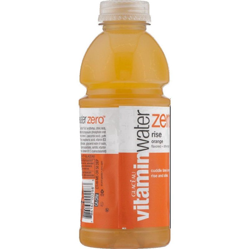 Glaceau Vitaminwater Zero Rise Orange - Case of 12/20 oz, 5 of 8