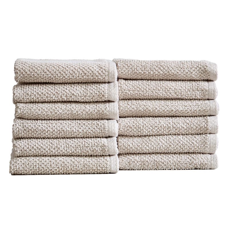 Great Bay Home Cotton Popcorn Textured Quick-Dry Towel Set , 2 of 8