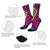 The Year Dark Patterns Women Printed Crew Socks Funny Funky Socks Soft Polyester Novelty Gifts for Artists Men - 4 of 4