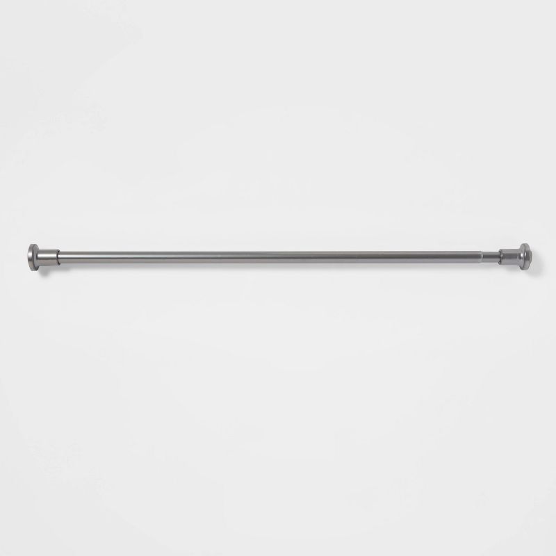 72" Dual Mount Cast Style Finial Shower Curtain Rod - Made By Design&#153;, 1 of 10