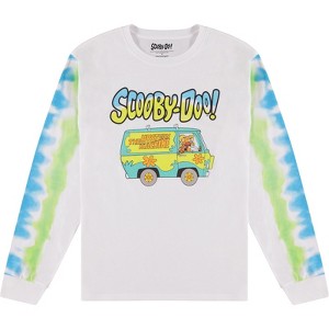 Mens Scooby Doo Throwback Shirt - Scooby Doo, Shaggy, Velma Tee - Throwback Classic Long Sleeve T-Shirt - 1 of 4