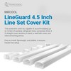 MrCool LineGuard 4.5" Line Set Cover Kit, Durable HVAC Line Protection, 12 Ft - 2 of 4