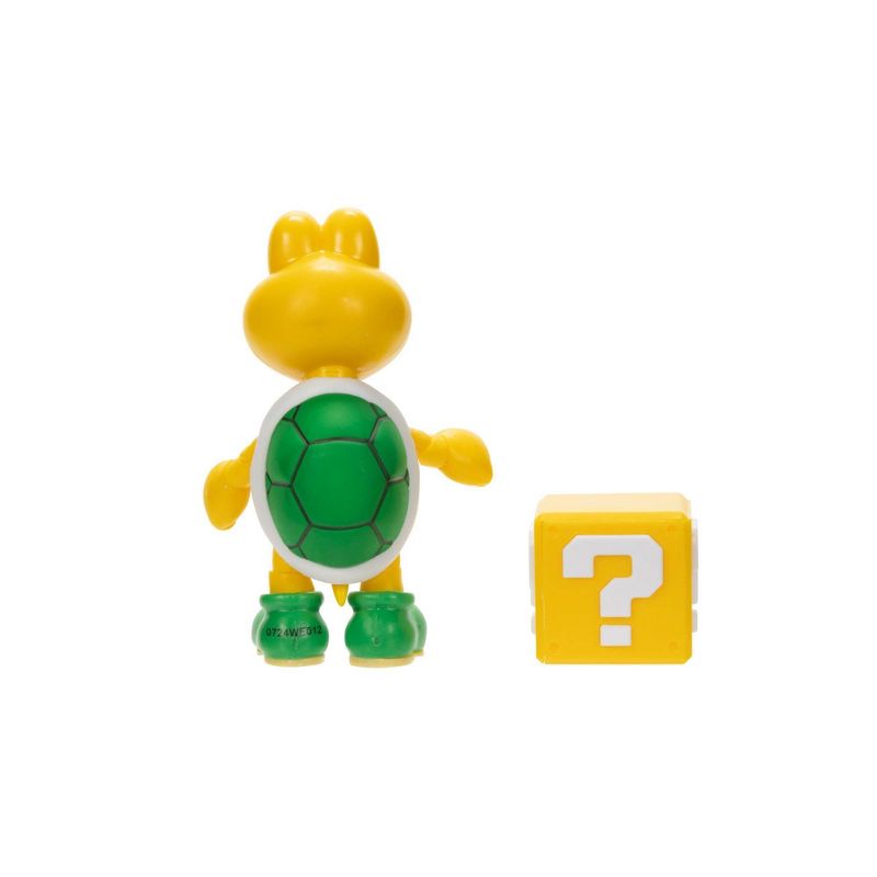 Nintendo Super Mario Koopa Troopa with ? Block Action Figure, 4 of 6