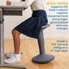 ECR4Kids SitWell Wobble Stool, Adjustable Height - 3 of 4