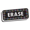 Ashley Productions® Magnetic Whiteboard Eraser, Chalk Loops, 2" x 5", Pack of 6 - 2 of 3