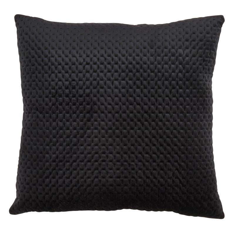 Pinsonic Velvet Design Poly-Filled Throw Pillow - Saro Lifestyle, 2 of 7