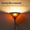 GTCLIGHTING Floor Lamps for Living Room - 70" Black Torchiere Standing Floor Lamp with White Mica Shade - Tall Corner Lamp with Adjustable Swing Arm - 2 of 4