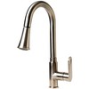 ALFI Brushed Nickel Gooseneck Pull Down Kitchen Faucet - 4 of 4