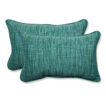 Remi Lagoon Outdoor Throw Pillow Set - Blue - Pillow Perfect