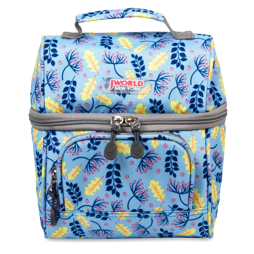 Photos - Food Container J World Corey Insulated Lunch Bag - Sky Leaves
