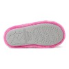 Dearfoams Kid's Girls Ava Crisscross Fuzzy Sparkle Slide Slipper - 4 of 4