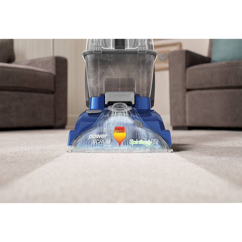 Hoover Power Scrub Deluxe Carpet Cleaner Machine and Upright Shampooer - FH50141, 3 of 12
