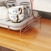 LunaLulinlk 2-layer rose gold storage rack kitchen storage - 2 of 4