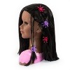 Charlene Super Model Deep Tan American Doll Head with make-up - 4 of 4
