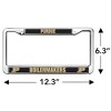 Purdue University Boilermakers Logo Full Size Standard License Plate Metal Frame - 4 of 4