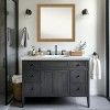 Elliot Gold Non-Beveled Framed Bathroom Vanity Wall Mirror - 4 of 4