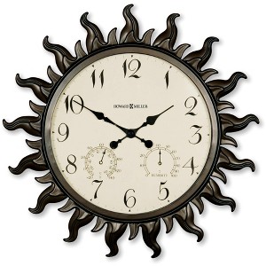 Howard Miller 625543 Sunburst Ii Wall Clock 625543 Metal - 1 of 2