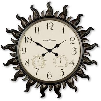 Howard Miller 625543 Howard Miller Sunburst Ii Wall Clock 625543 Metal