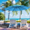 Yaheetech 10 Ft Patio Umbrella with Crank & Cross Base - 2 of 4
