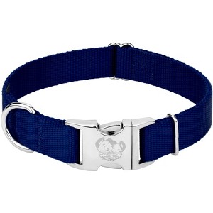 Country Brook Petz Premium Nylon Dog Collar with Metal Buckle for Small Medium Large Breeds - Vibrant 30+ Color Selection - 1 of 4