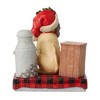 Jim Shore 5.25 In Festive Farmhouse Friend Country Living Milk Pale Dog Figurines - 2 of 3