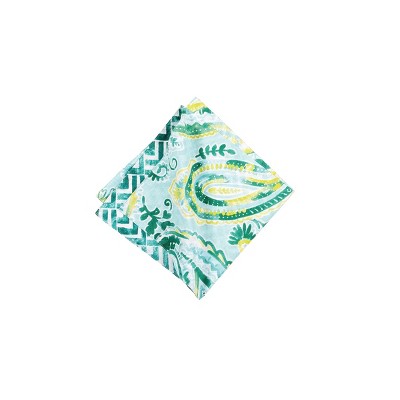 C&F Home Jade Cotton Reversible Napkin Set of 6
