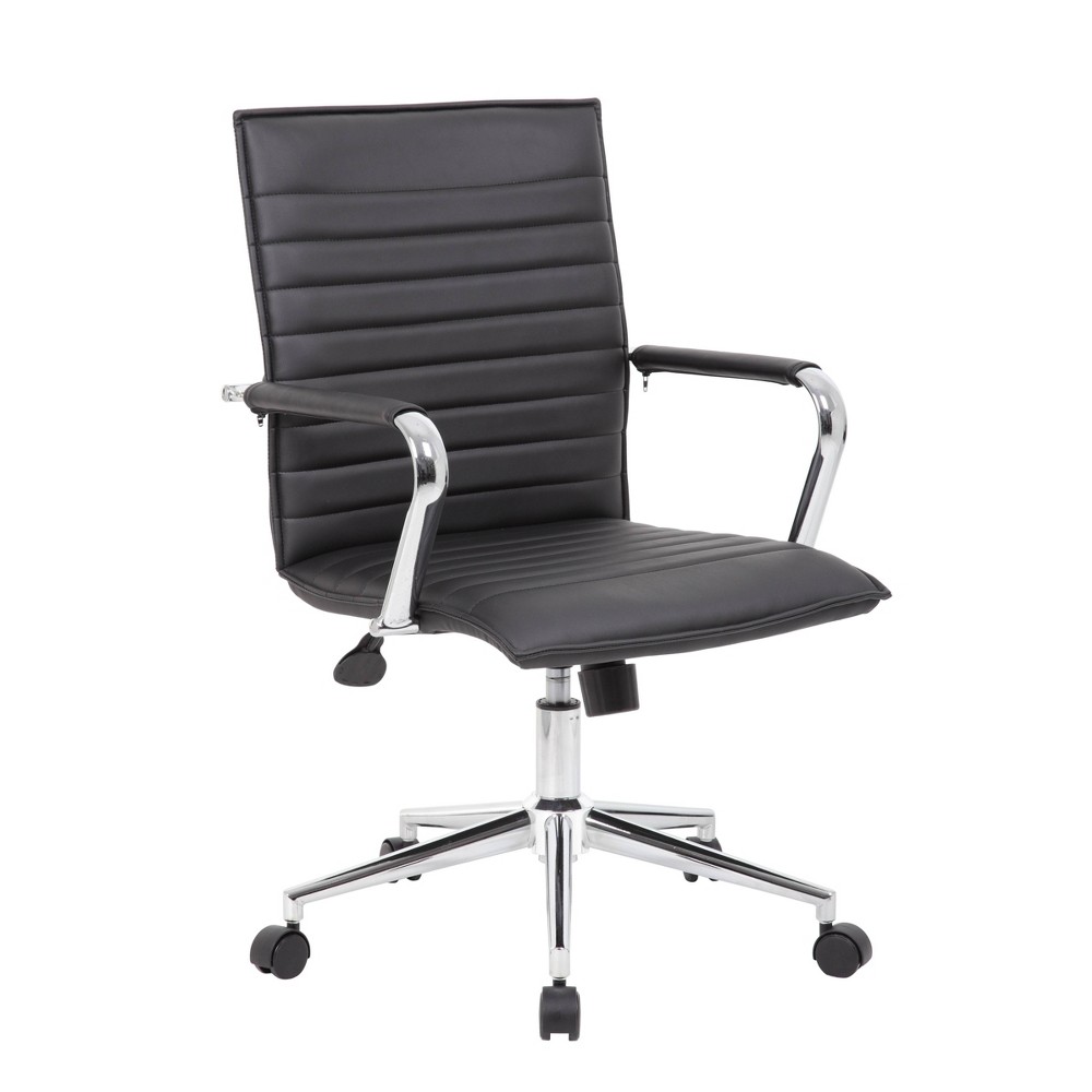 Photos - Computer Chair BOSS Task Chair Vinyl Black -  Office Products 