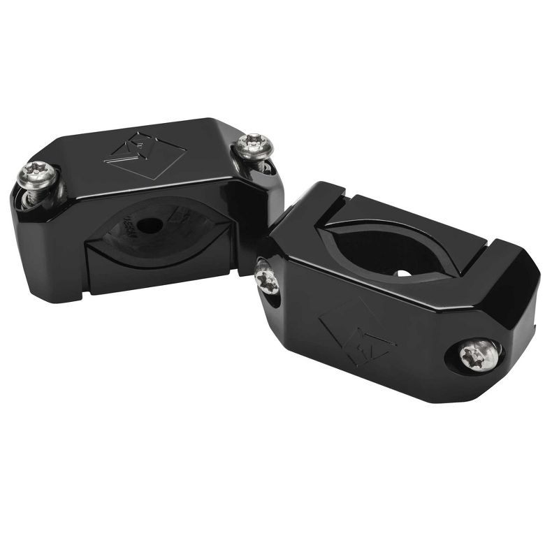 Rockford Fosgate PM2652W-MB Pair Punch 6.5" Moto-Can Speaker - Black with PM-CL2B Black Motorsport Can Clamps, 4 of 6