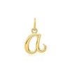 Ross-Simons 10kt Yellow Gold "A" Script Initial Pendant - 2 of 4