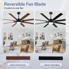 Airsurfer 72-inch 8-Blade Ceiling Fan with LED Light Kit and Remote - 3 of 4