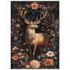 Holiday Christmas Runner Rug – Non-Slip, Washable, Stain-Resistant, Ultra-Thin, with Elk Statue Decor, Fit for Hallway, Kitchen & Bedroom - 2 of 4