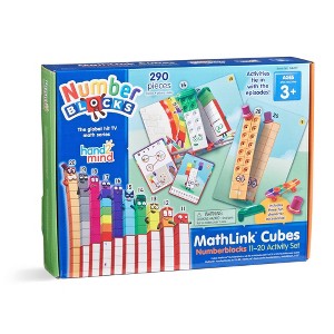 Hand2Mind Numberblocks Mathlink Cubes 11-20 Activity Set : Target