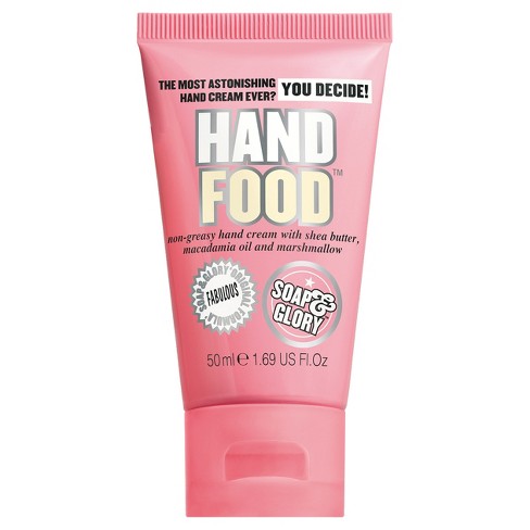 Soap & Glory Hand Food Hydrating Hand Cream - Original Pink Scent - Travel Size - 1.69 fl oz - image 1 of 4