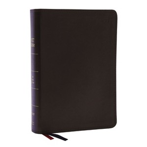 Net Bible, Full Notes Edition (Net Black Leathersoft, Comfort Print, Thumb Indexed) - by  Thomas Nelson (Leather Bound) - 1 of 1
