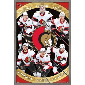 Trends International NHL Ottawa Senators - Team 25 Framed Wall Poster Prints - 1 of 4