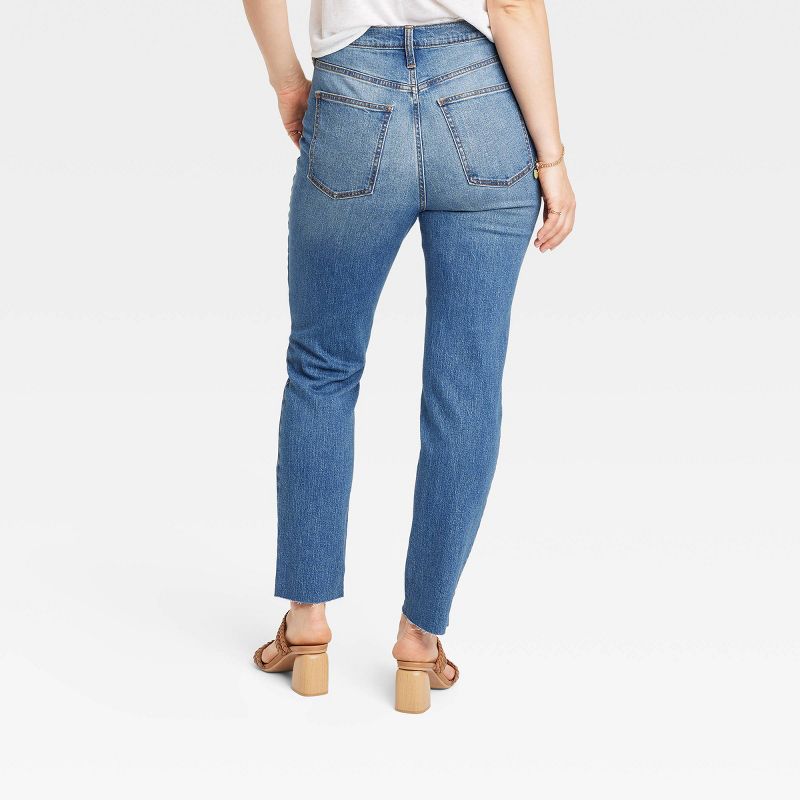 Women's High-Rise 90's Slim Jeans - Universal Thread™, 6 of 21