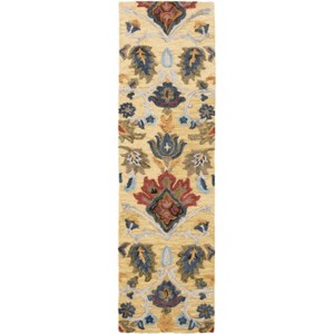 Blossom BLM402 Hand Tufted Indoor Rugs - Safavieh - 1 of 4